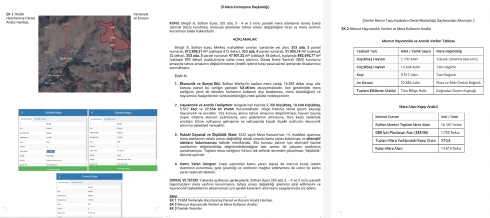 Nihat Baraç: Solhan’da Meraların Amacı Dışında Kullanımına Karşıyız - GÜNDEM - İnternetin Ajansı