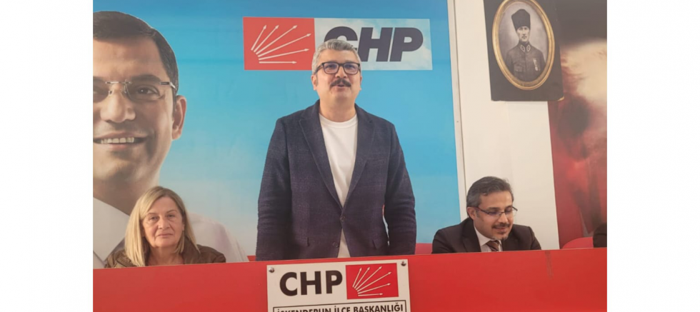 CHP İskenderun İlçe Başkanı Hüseyin Derin: “İktidar Seyrediyor, CHP Halkın Sofrasını Kuruyor” - GÜNDEM - İnternetin Ajansı